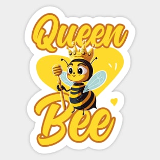 Queen Bee - Mothers Day Gift ideas Sticker